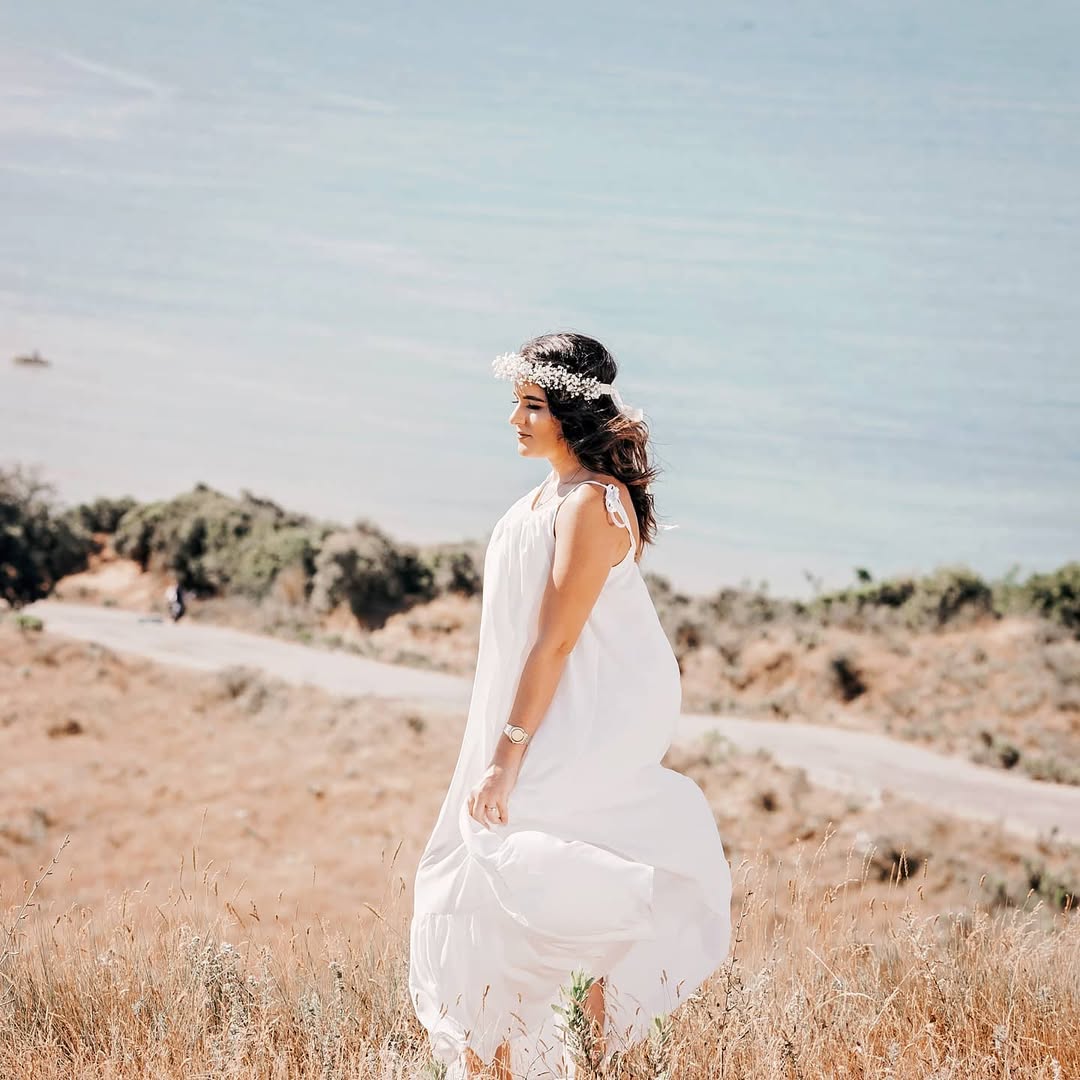 Solo traveler portrait during a vacation photoshoot in Durrës, Albania